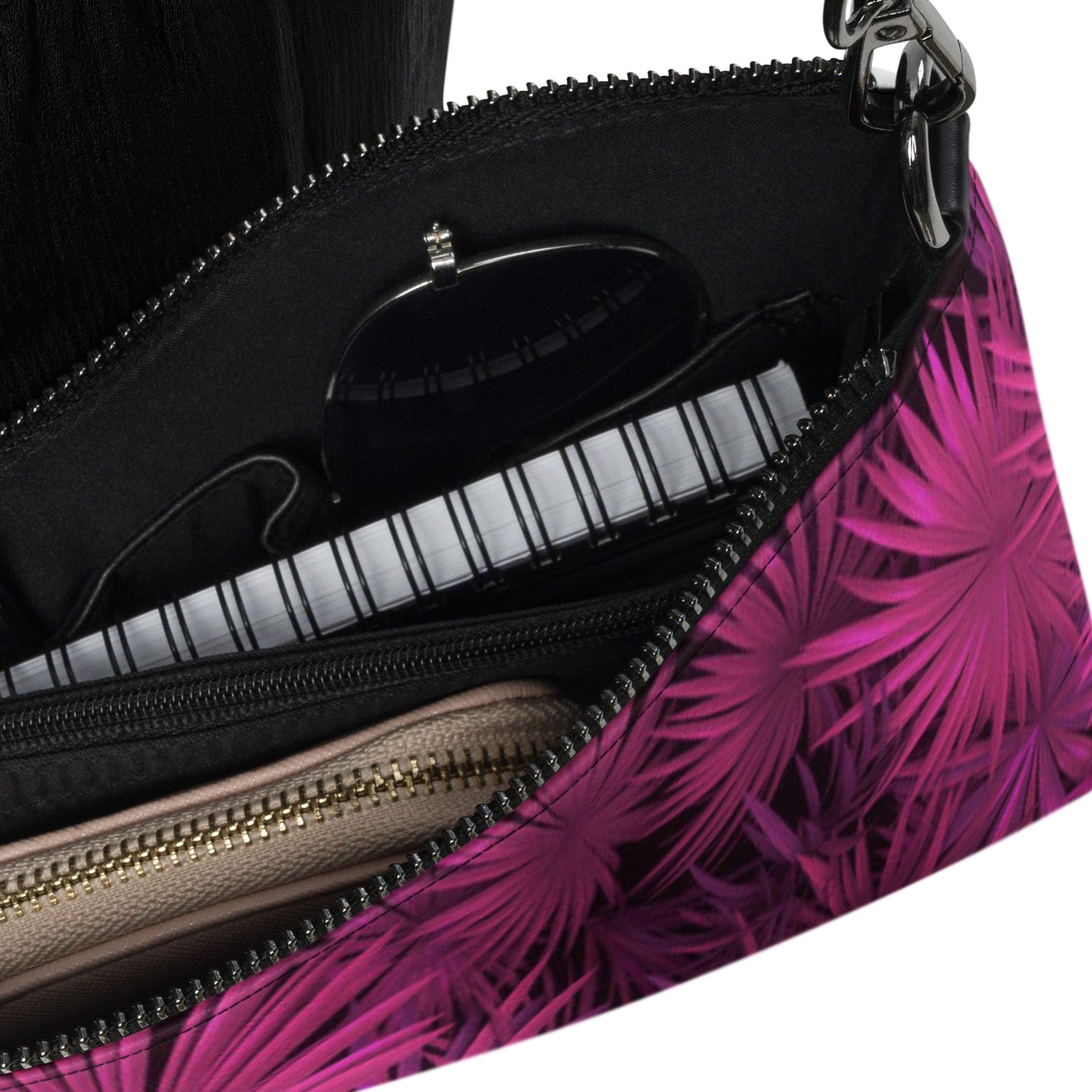 Vegan Crossbody Handbag w/ Removable Straps