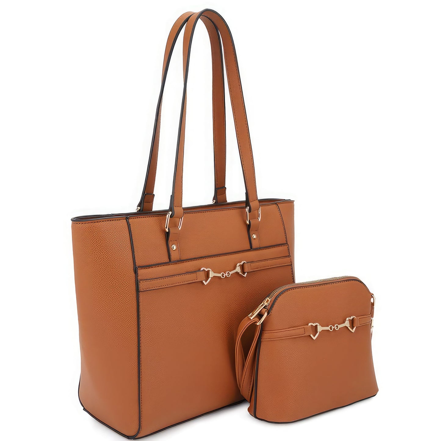 Matching Crossbody and Tote Bag Set (5 Colors)