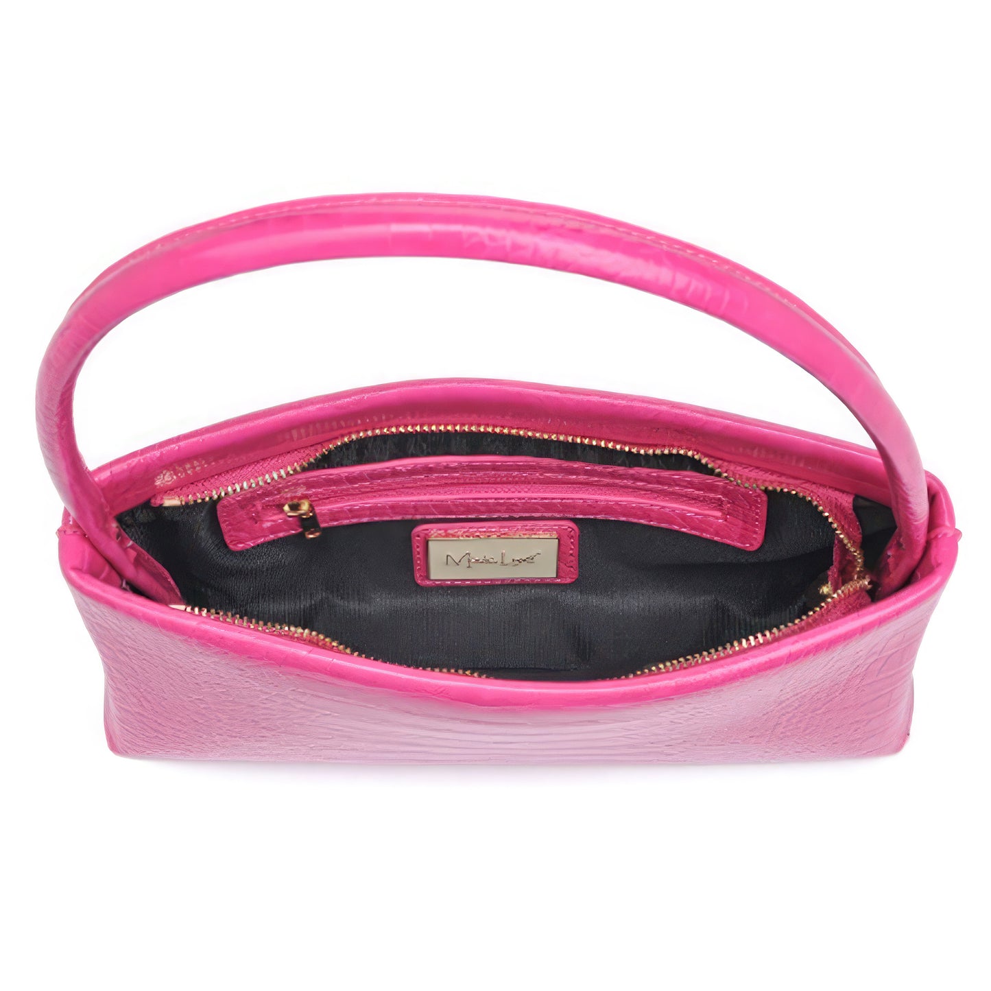 Vegan Croc Crossbody Mandy Handle Bag (6 Colors)