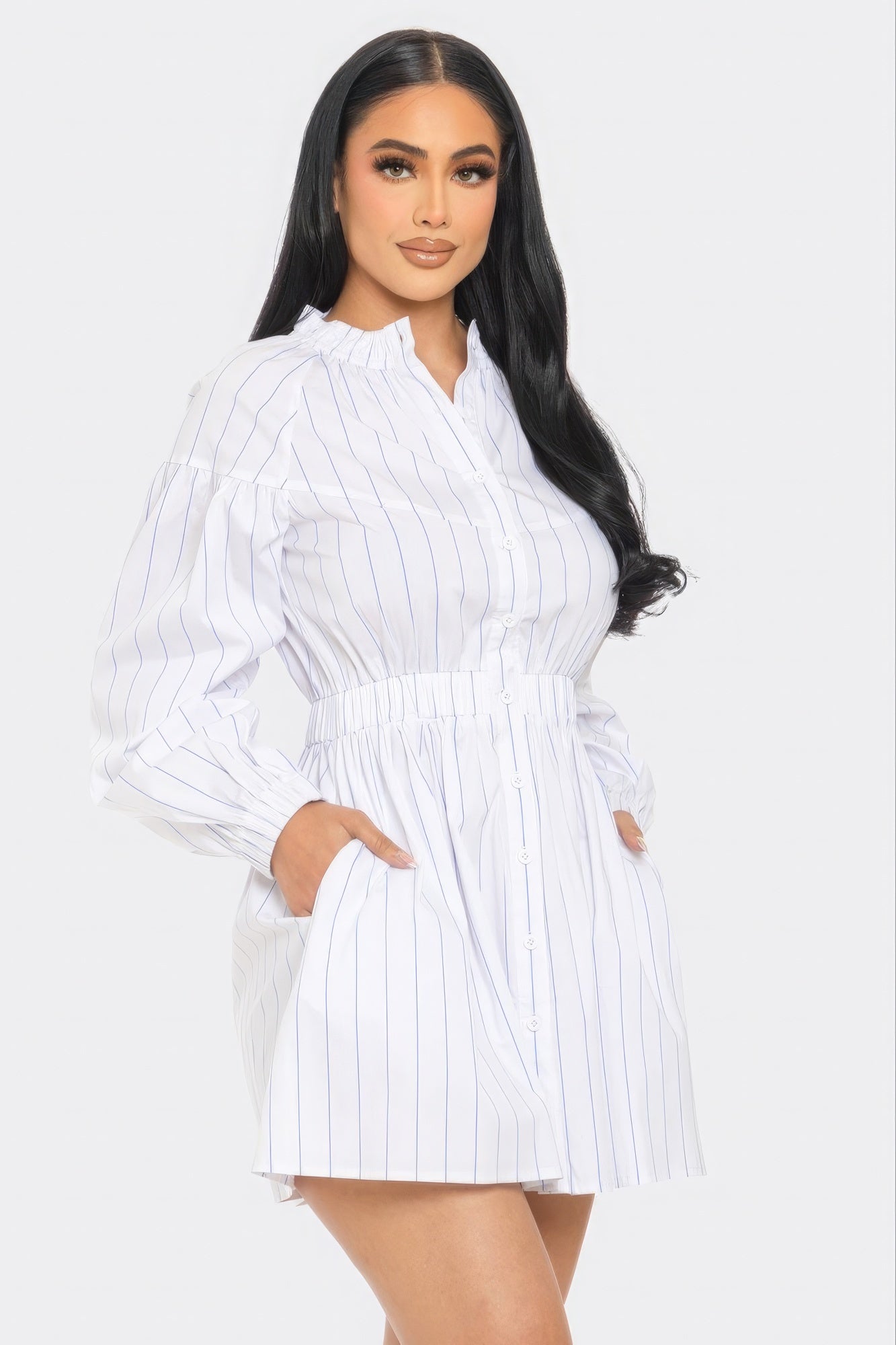 Poplin Shirt Dress