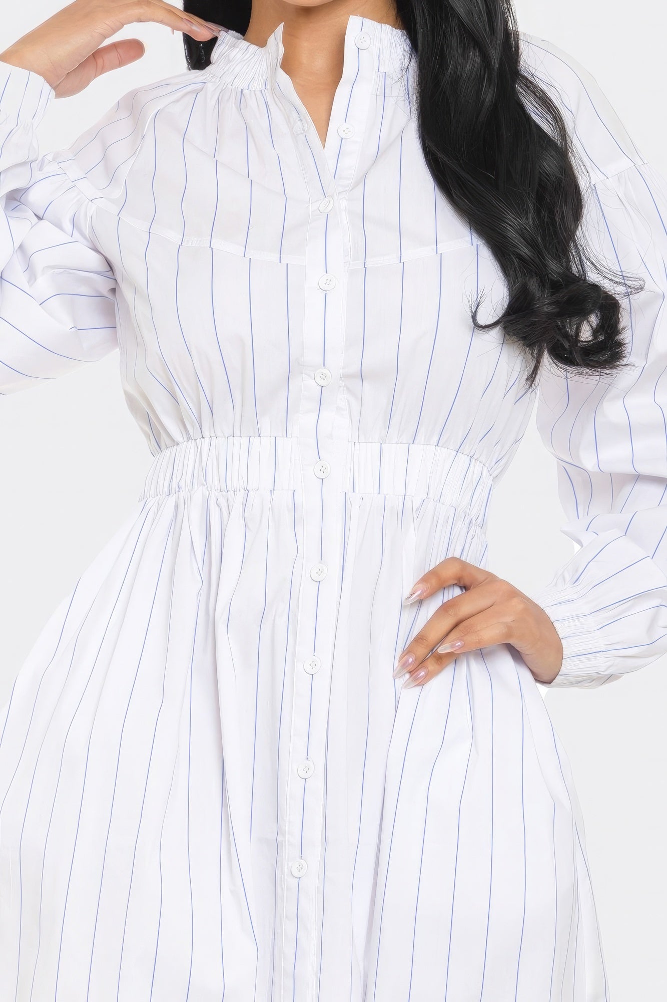 Poplin Shirt Dress