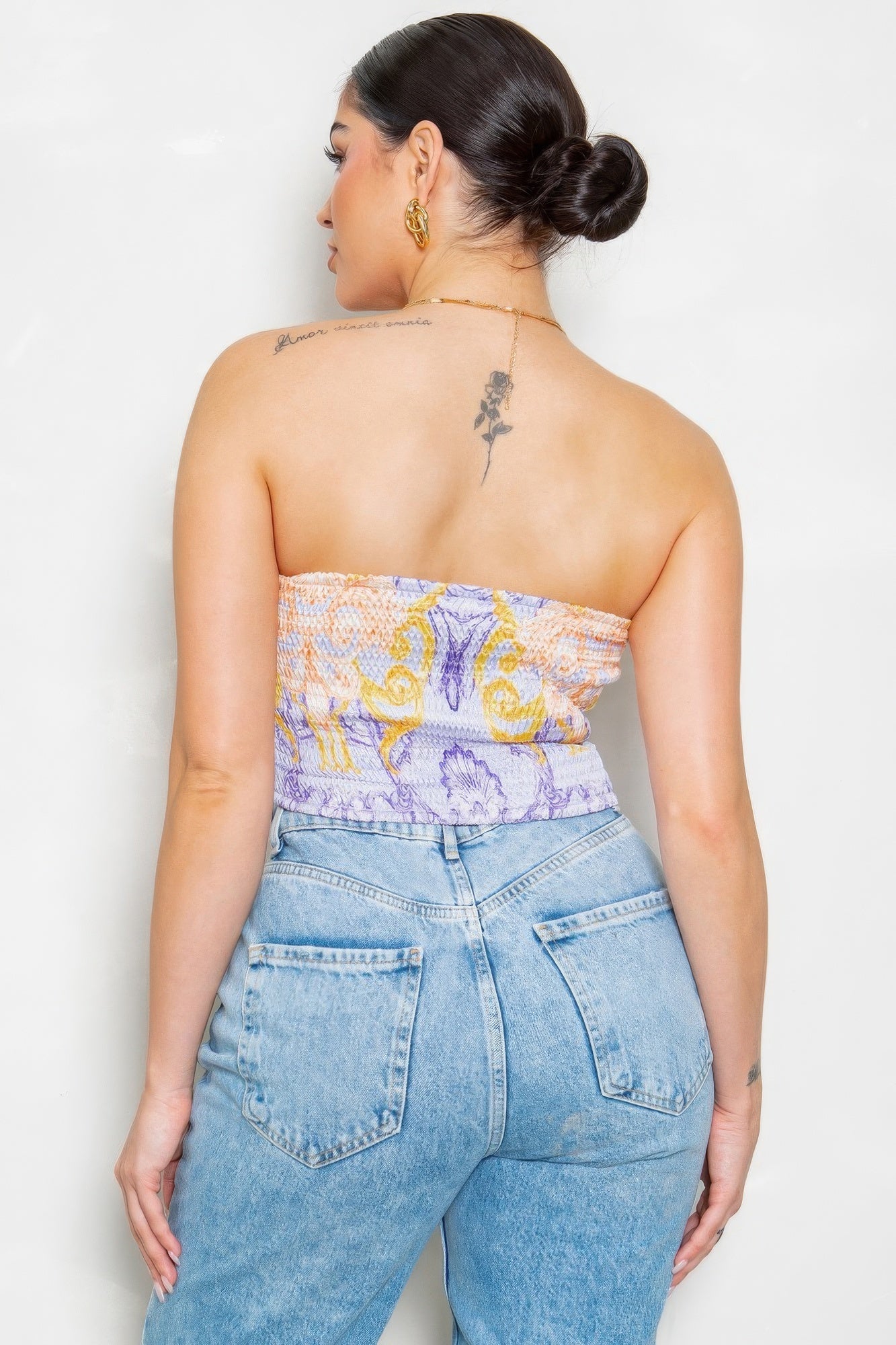 Satin Scarf Top