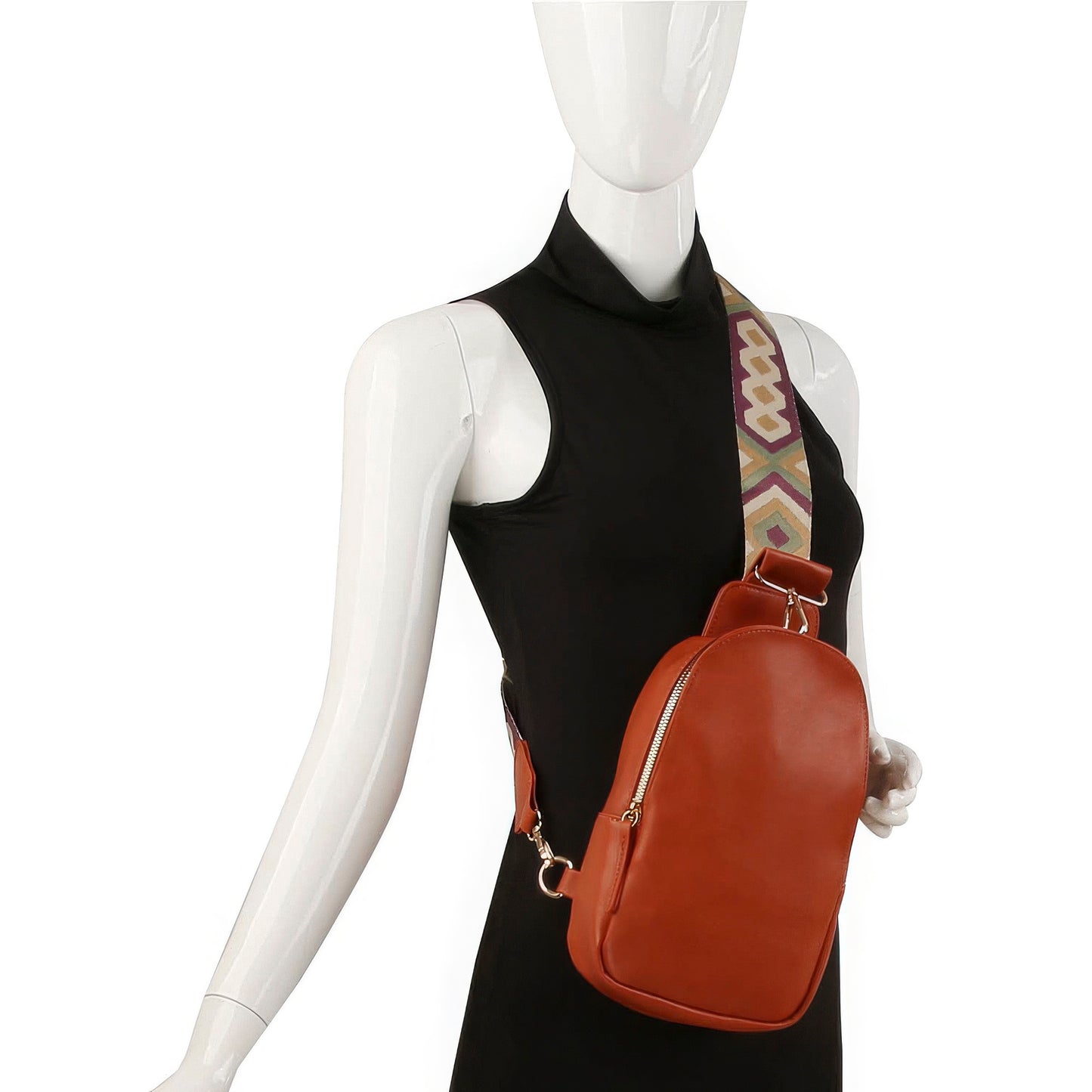 Crossbody Sling With Guitar Strap (3 Colors)