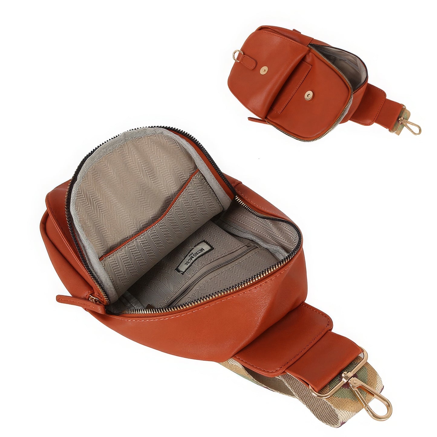 Crossbody Sling With Guitar Strap (3 Colors)