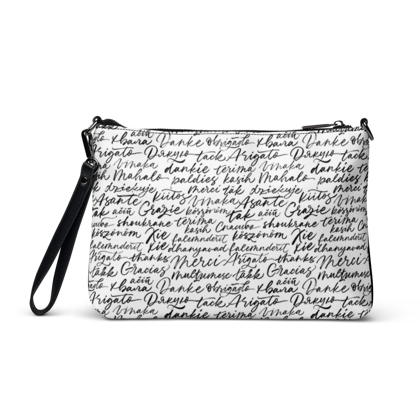 Vegan Crossbody Handbag w/ Removable Straps