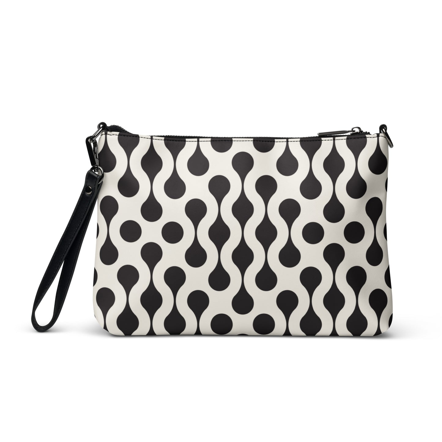Vegan Crossbody Handbag w/ Removable Straps