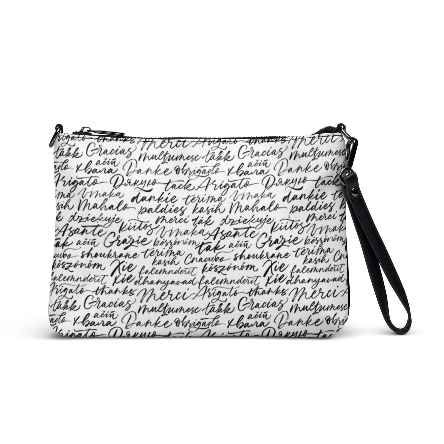 Vegan Crossbody Handbag w/ Removable Straps