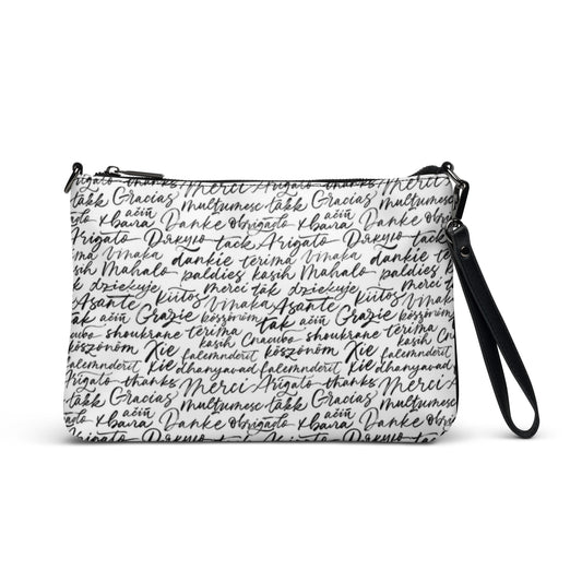 Vegan Crossbody Handbag w/ Removable Straps
