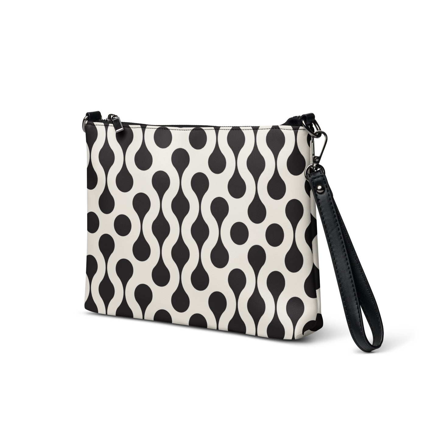 Vegan Crossbody Handbag w/ Removable Straps
