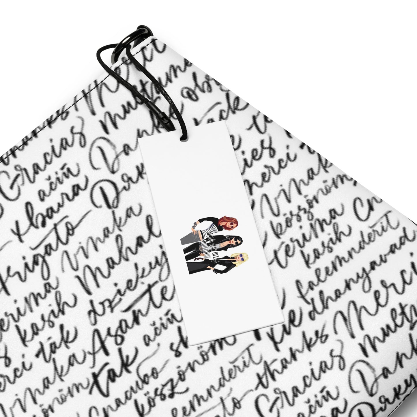 Vegan Crossbody Handbag w/ Removable Straps