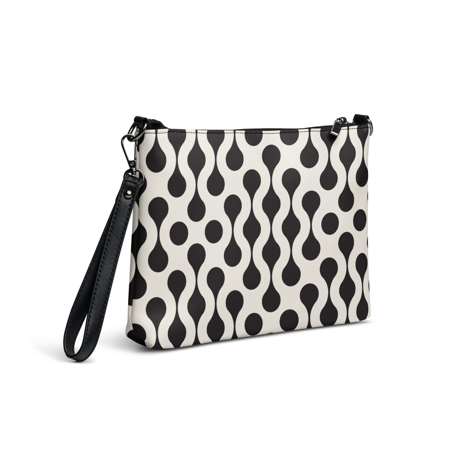 Vegan Crossbody Handbag w/ Removable Straps