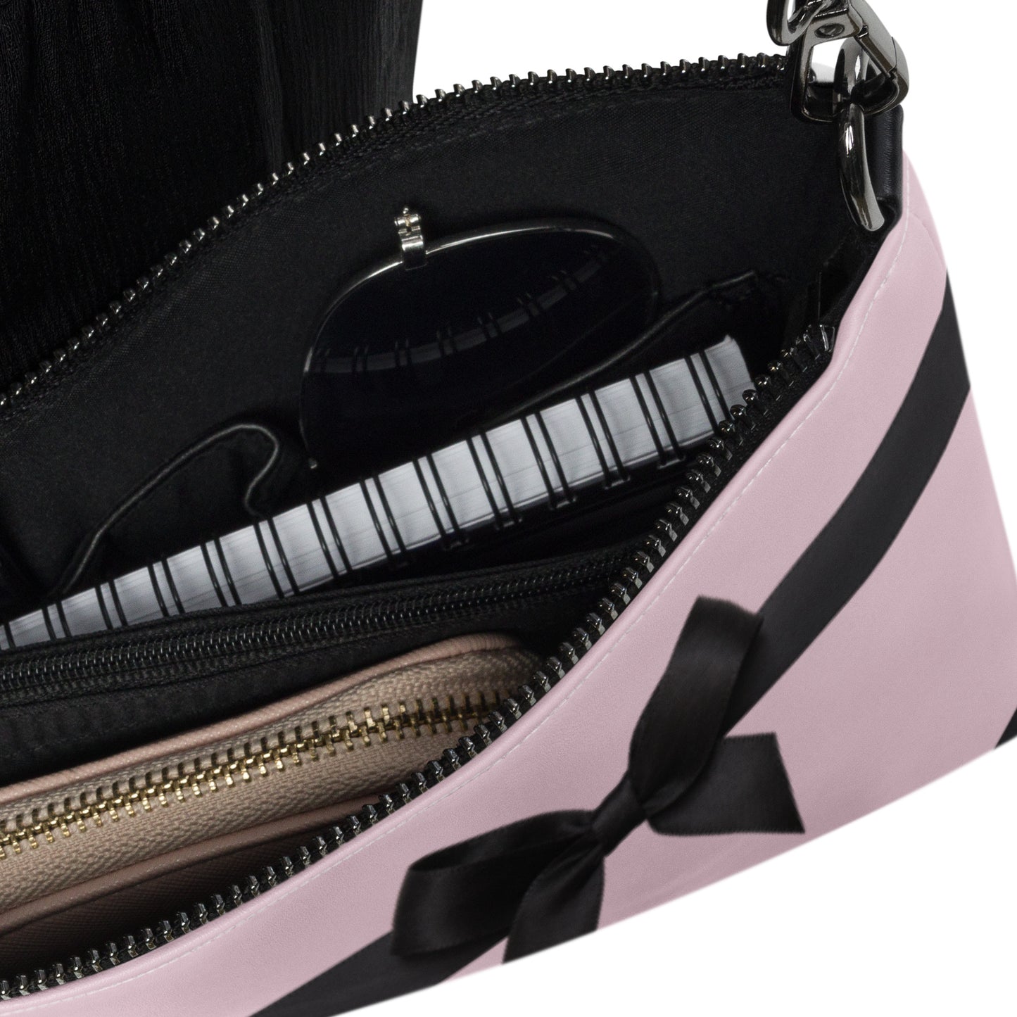 Vegan Crossbody Handbag w/ Removable Straps