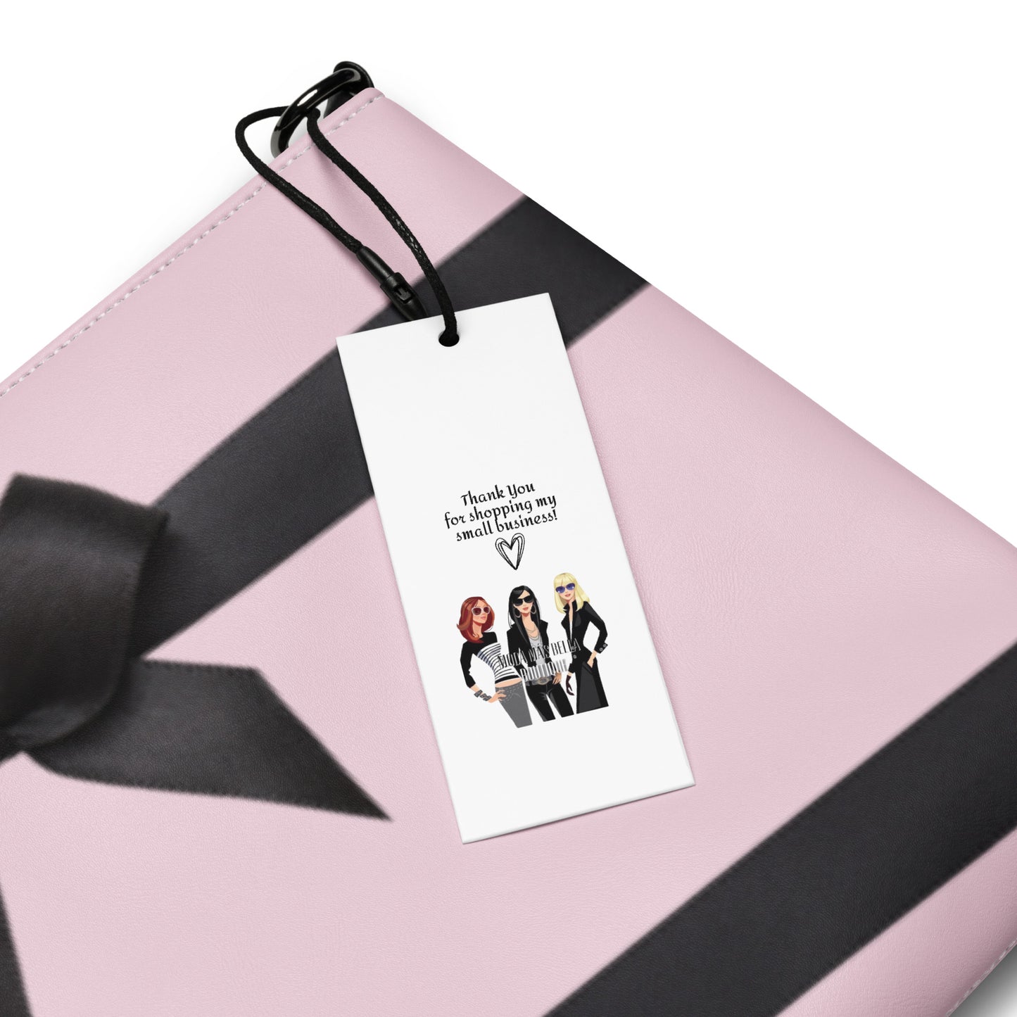 Vegan Crossbody Handbag w/ Removable Straps
