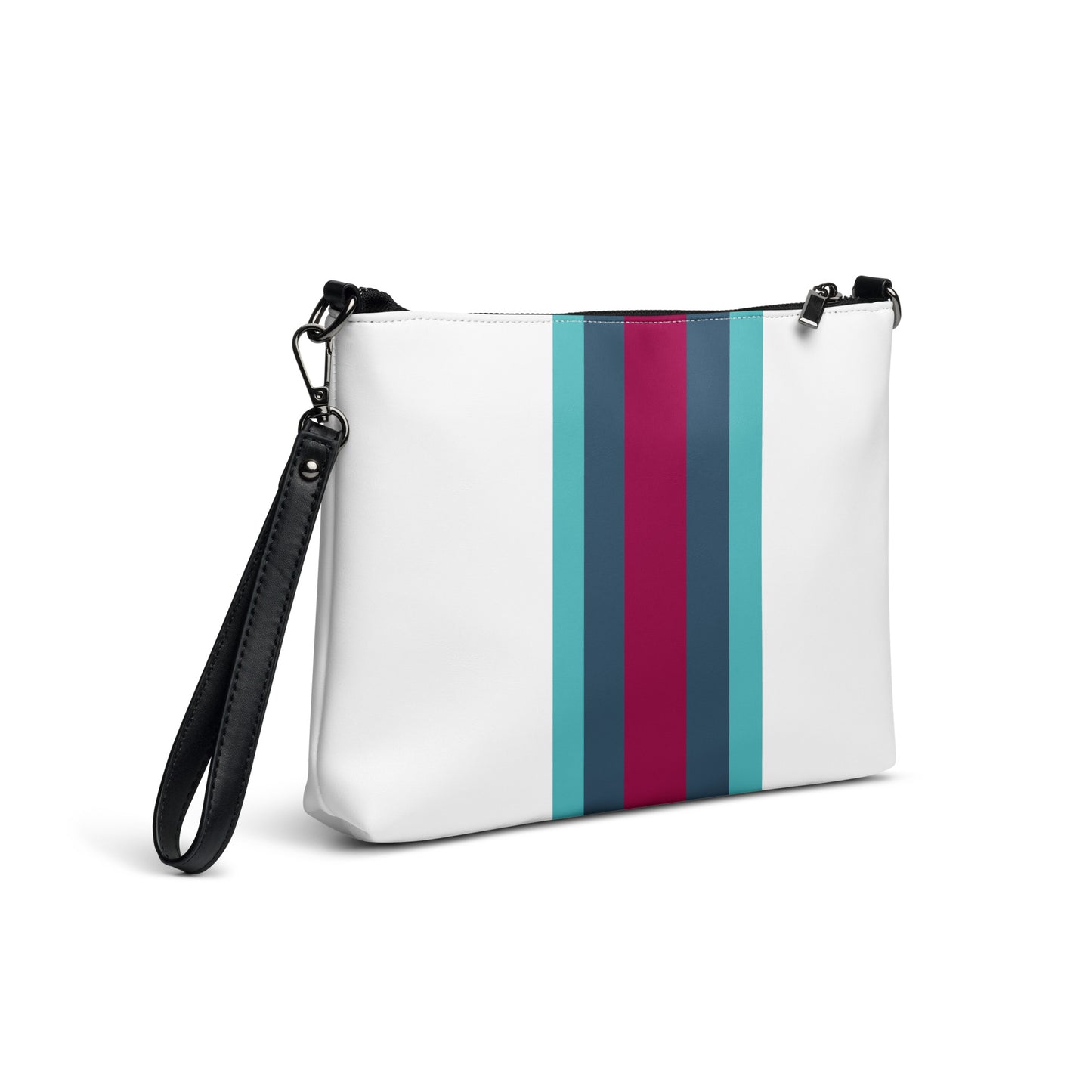 Vegan Crossbody Handbag w/ Removable Straps