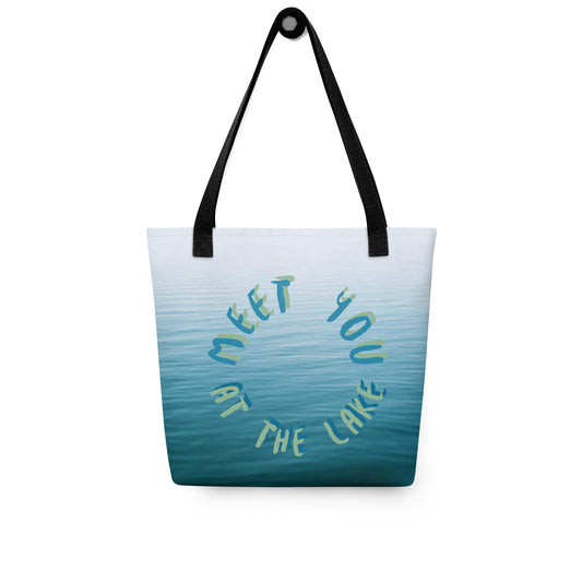 Meet You At The Lake Tote Bag