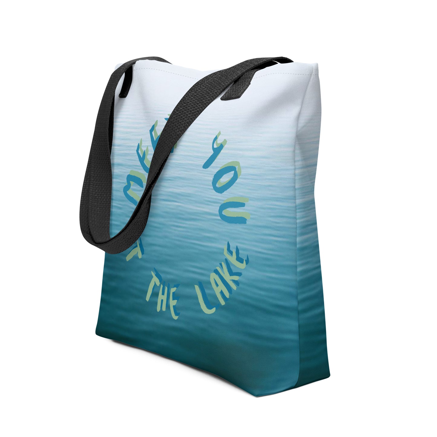 Meet You At The Lake Tote Bag