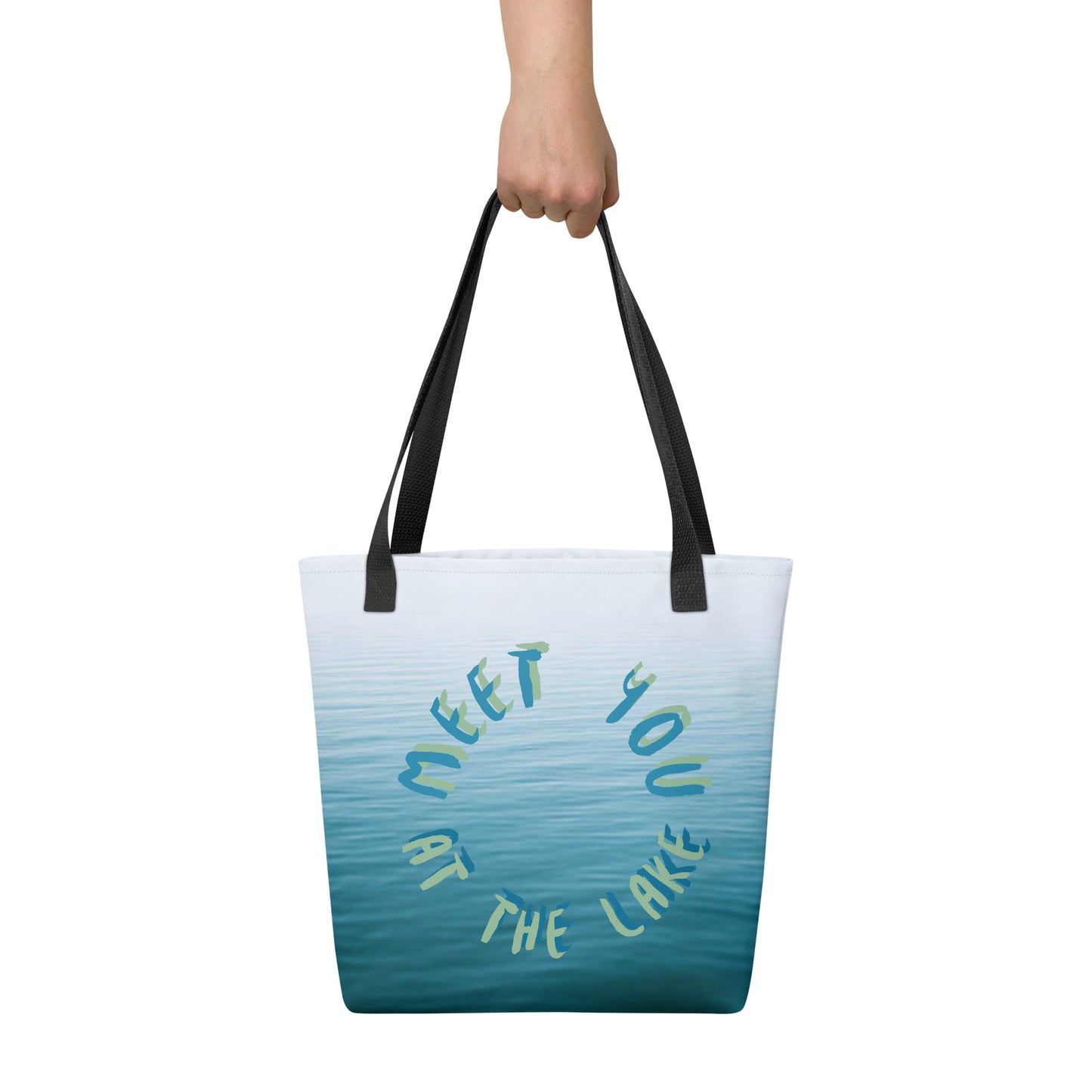 Meet You At The Lake Tote Bag