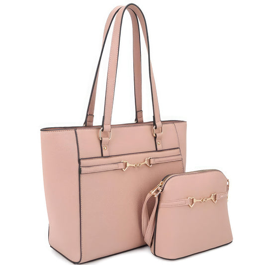Matching Crossbody and Tote Bag Set (5 Colors)