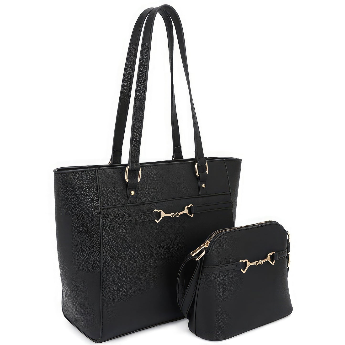 Matching Crossbody and Tote Bag Set (5 Colors)