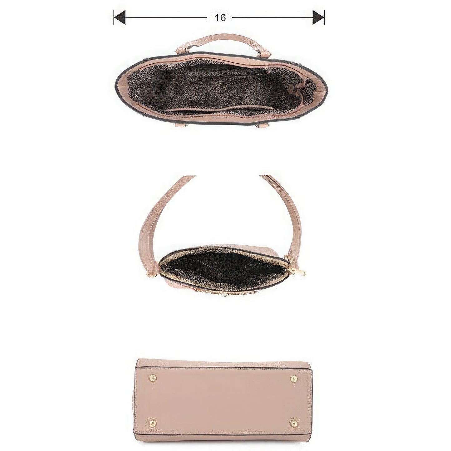 Matching Crossbody and Tote Bag Set (5 Colors)